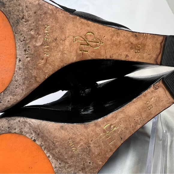 Cole Haan Martina Leather Wedge Platform Ankle Boots Booties Size 9 - Picture 13 of 16